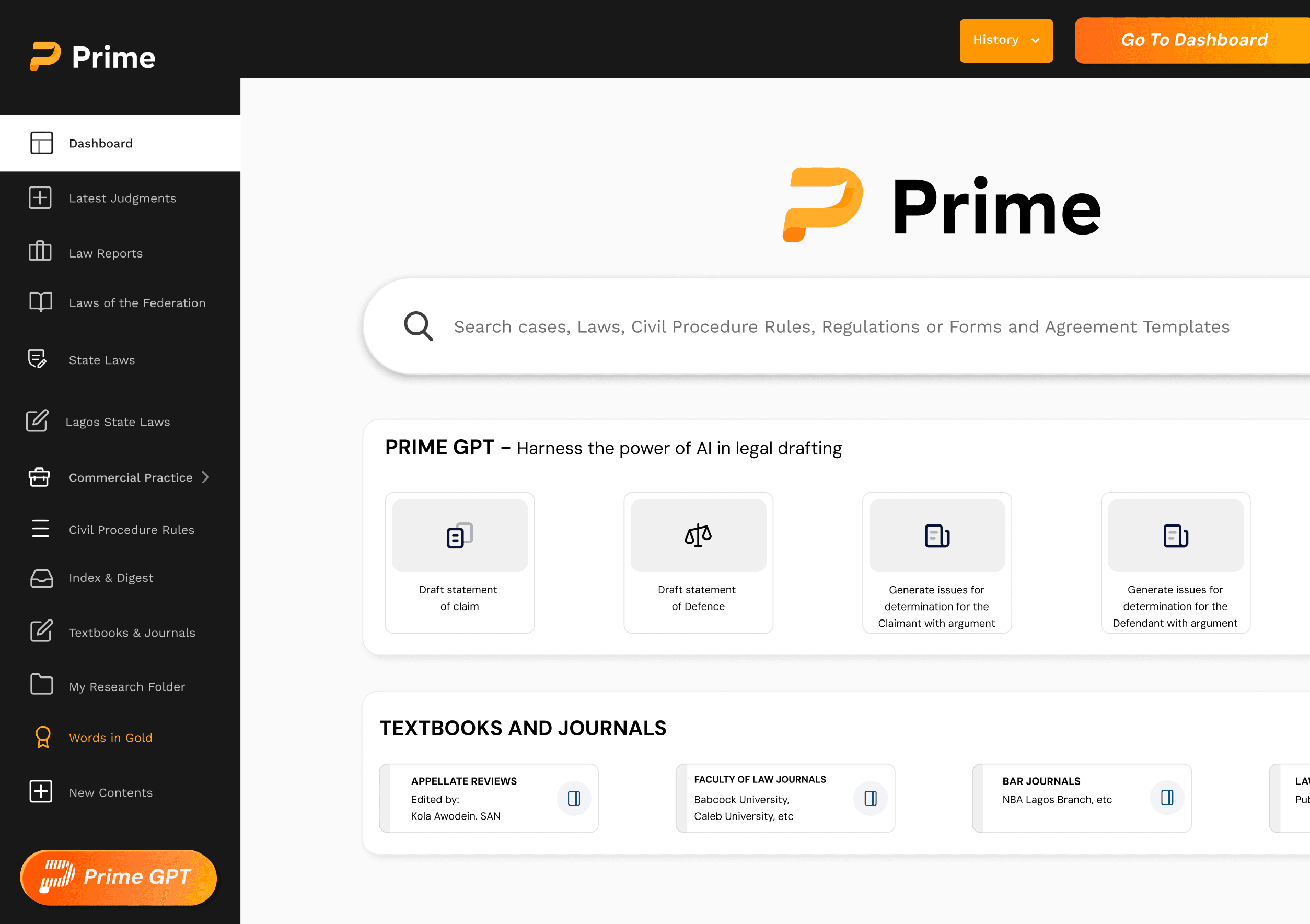 Advanced Search Interface